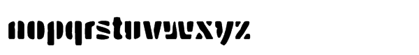Hybrea Dirty Regular Font LOWERCASE
