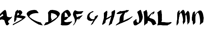 Hybride-Between Font LOWERCASE
