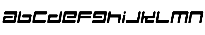 Hyperspeed Font LOWERCASE