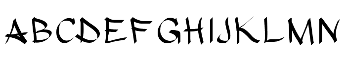 hypografic Font UPPERCASE