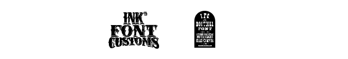 I.F.C. BOOTHILL Font OTHER CHARS