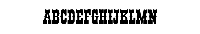 I.F.C. BOOTHILL Font LOWERCASE
