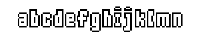 Ice Pixel-7 Font LOWERCASE