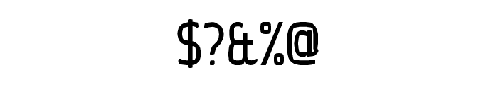 Ice Sans Compressed Regular Font OTHER CHARS