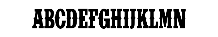 IFC INSANE RODEO Font UPPERCASE