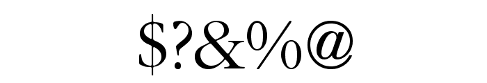 IGaramond Regular Font OTHER CHARS