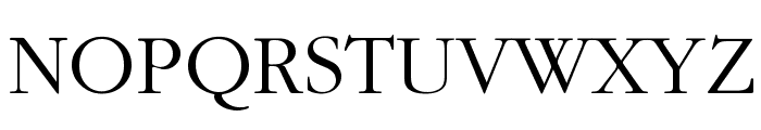 IGaramond Regular Font UPPERCASE