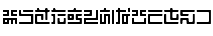 iiyodomu Font LOWERCASE