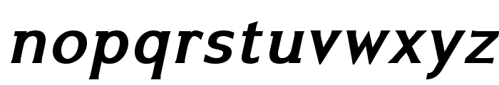 IkariusADFNo2Std-BoldItalic Font LOWERCASE