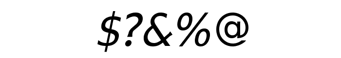 IkariusADFNo2Std-Italic Font OTHER CHARS