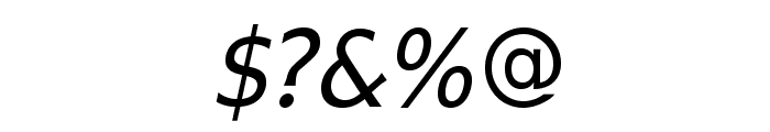 IkariusADFStd-Italic Font OTHER CHARS