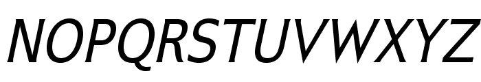 IkariusADFStd-Italic Font UPPERCASE