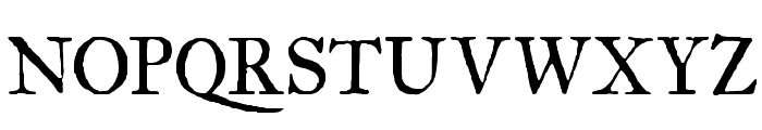 IM FELL Great Primer Roman Font UPPERCASE