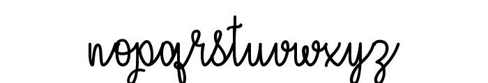 IMissYourKiss Font LOWERCASE