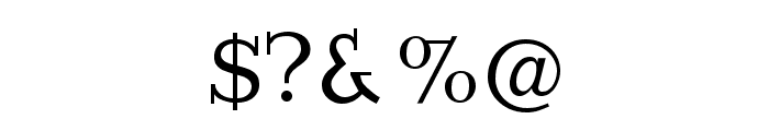 ImperiumSerif Font OTHER CHARS