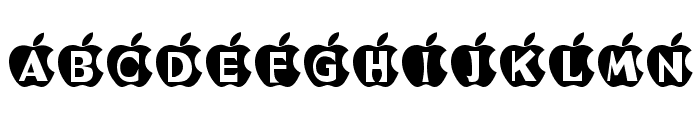 IN APPLE Font LOWERCASE