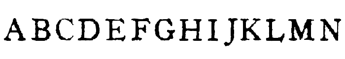 In_alphabet Font UPPERCASE