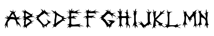 Incantation Font LOWERCASE