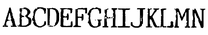 Incognitype Font UPPERCASE