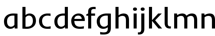Inder-Regular Font LOWERCASE
