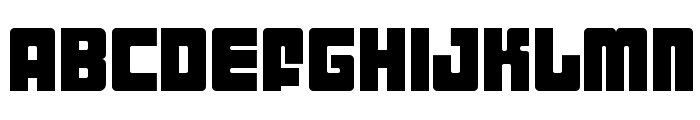 Industrial Decapitalist Font UPPERCASE
