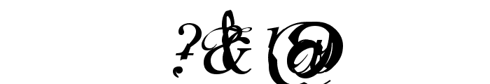 Infiltrace  Italic Font OTHER CHARS