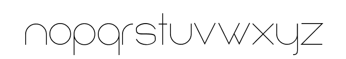 Infinita Font UPPERCASE