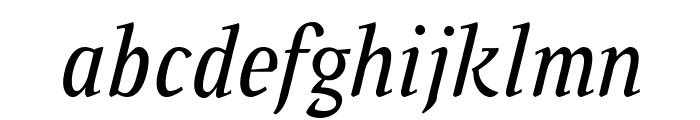 Ingleby Italic Italic Font LOWERCASE