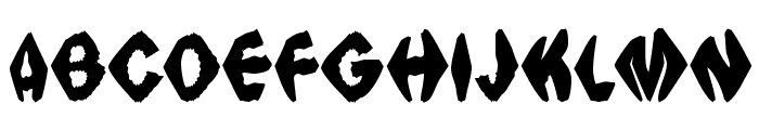Ingothical Weird Solid Font UPPERCASE