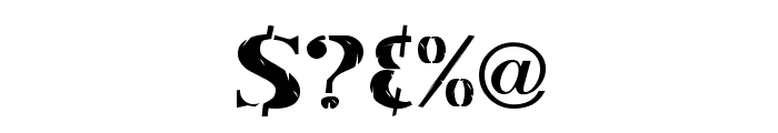 Inkpad Regular Font OTHER CHARS