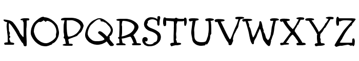 InkyDoo_Serif_TRIAL Font UPPERCASE