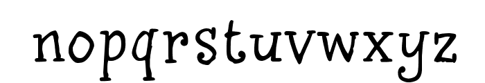 InkyDoo_Serif_TRIAL Font LOWERCASE