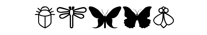 Insect Icons Font OTHER CHARS