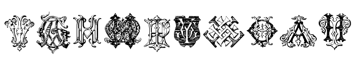 Intellecta Monograms Random Samples Twelve Font OTHER CHARS