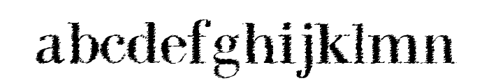 IntellectaBodoned Trash Font LOWERCASE
