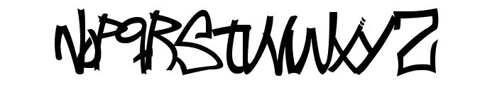 Intens writings Font LOWERCASE