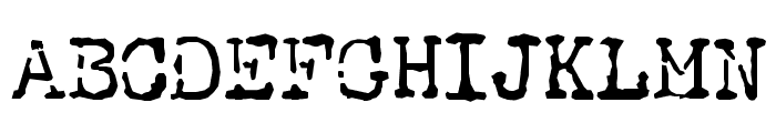 Intersidereal Quest Font UPPERCASE