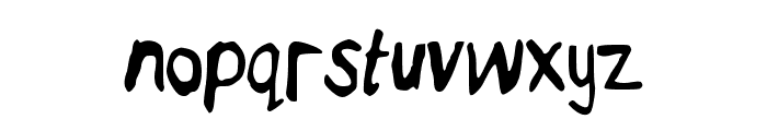 inkworms Font LOWERCASE