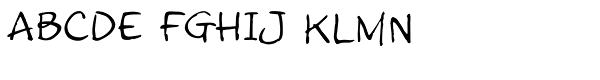 inkyDoo Font UPPERCASE