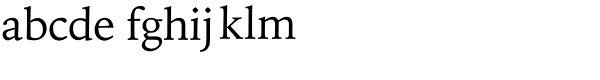 Iowan Old Style Font LOWERCASE