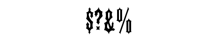 IRONWOOD-Medium Font OTHER CHARS