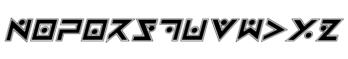 Iron Cobra Pro Italic Font UPPERCASE
