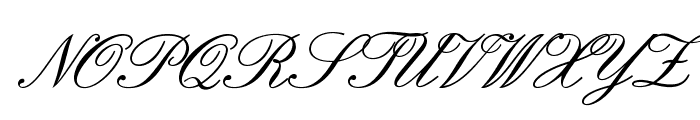 IslandScriptOpti Font UPPERCASE