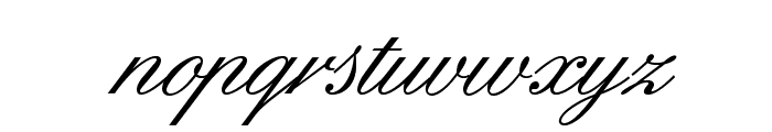 IslandScriptOpti Font LOWERCASE