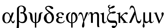 Ismini Regular Font LOWERCASE