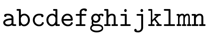 Isotype Regular Font LOWERCASE