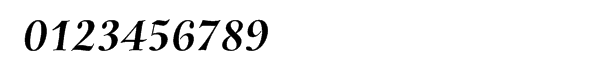 ITC Anima™ Black Italic Font OTHER CHARS