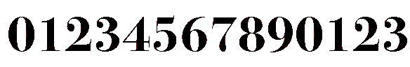 ITC Bodoni 72 Bold Font OTHER CHARS