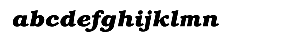 ITC Bookman® Bold Italic Font LOWERCASE