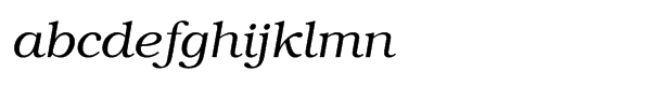 ITC Bookman® Light ItalicMultilingual Font LOWERCASE
